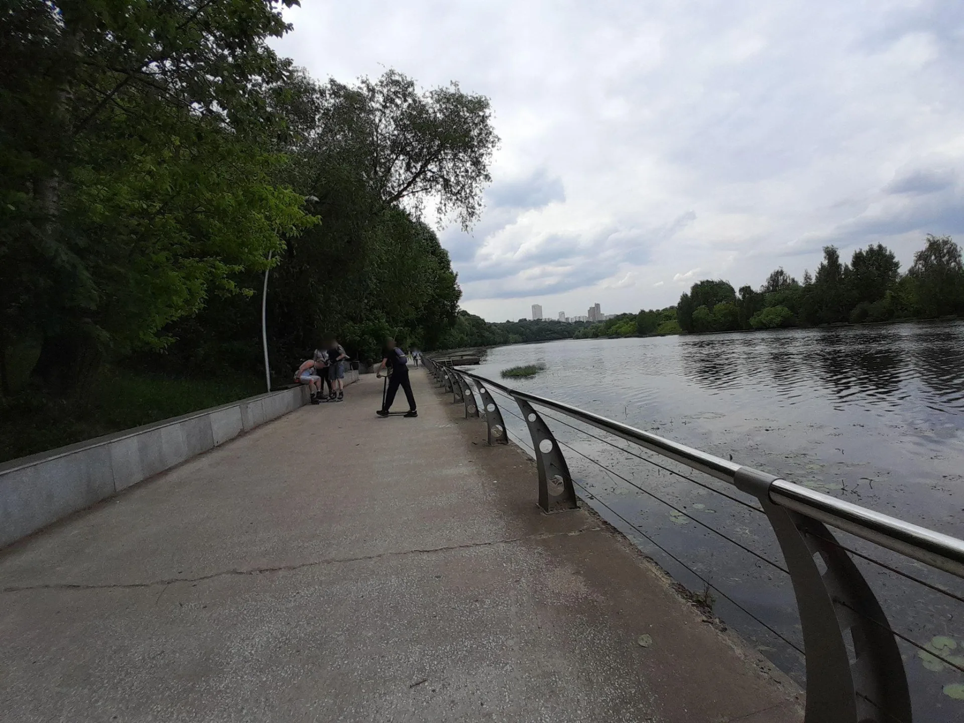 Маршрут «Терехово — Крылатское», 2,4 км