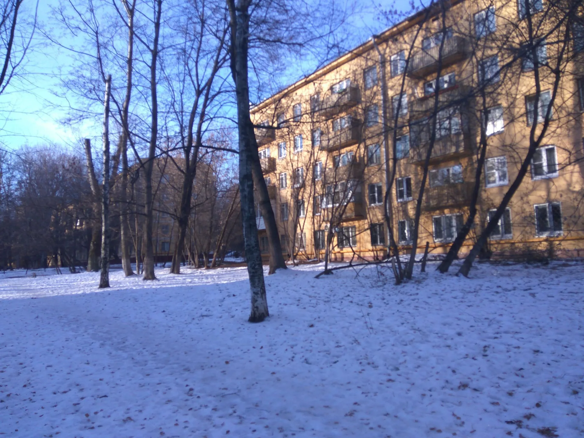 Маршрут «Троицкое — Ленинские горы», 2,1 км
