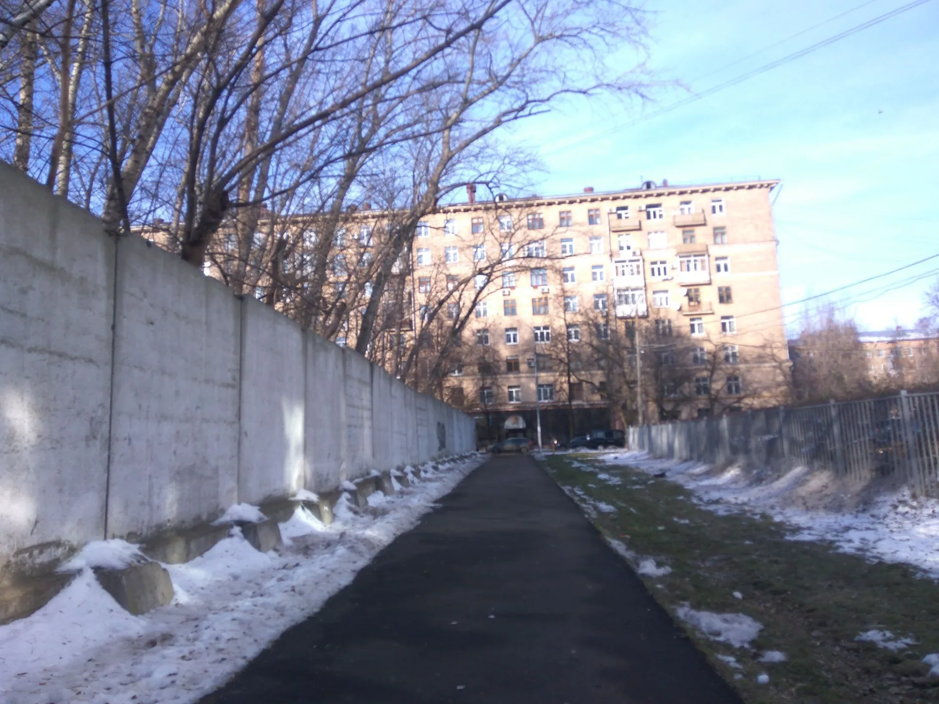 Маршрут «Троицкое — Ленинские горы», 1,9 км