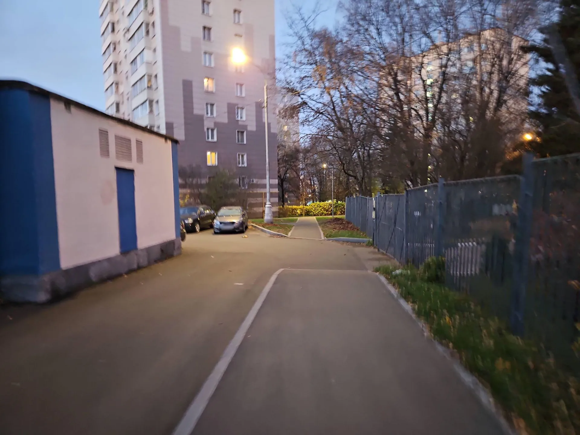 Маршрут «Троицкое — Ленинские горы», 0,1 км