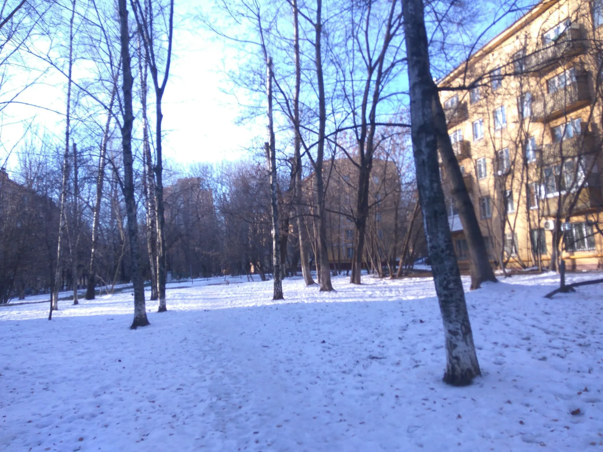 Маршрут «Троицкое — Ленинские горы», 2,2 км