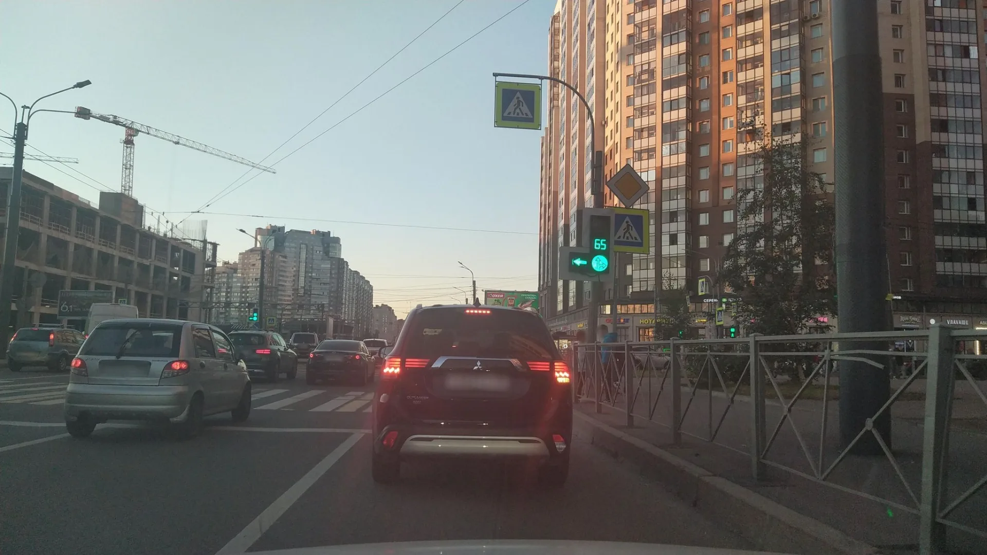Маршрут «Удельный парк — Всеволожск», 12,3 км