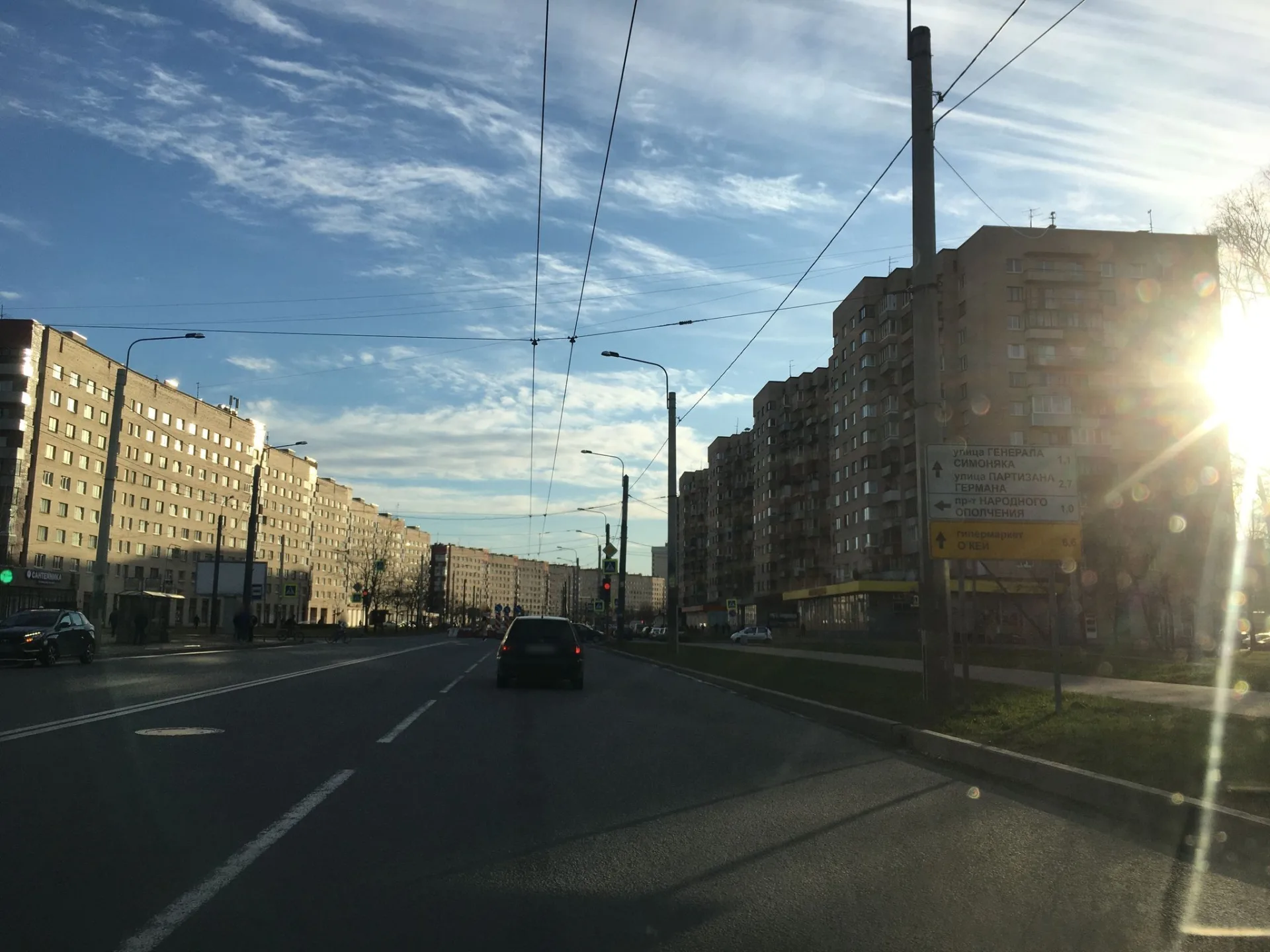Маршрут «Ульянка — Пулковское шоссе», 2,0 км