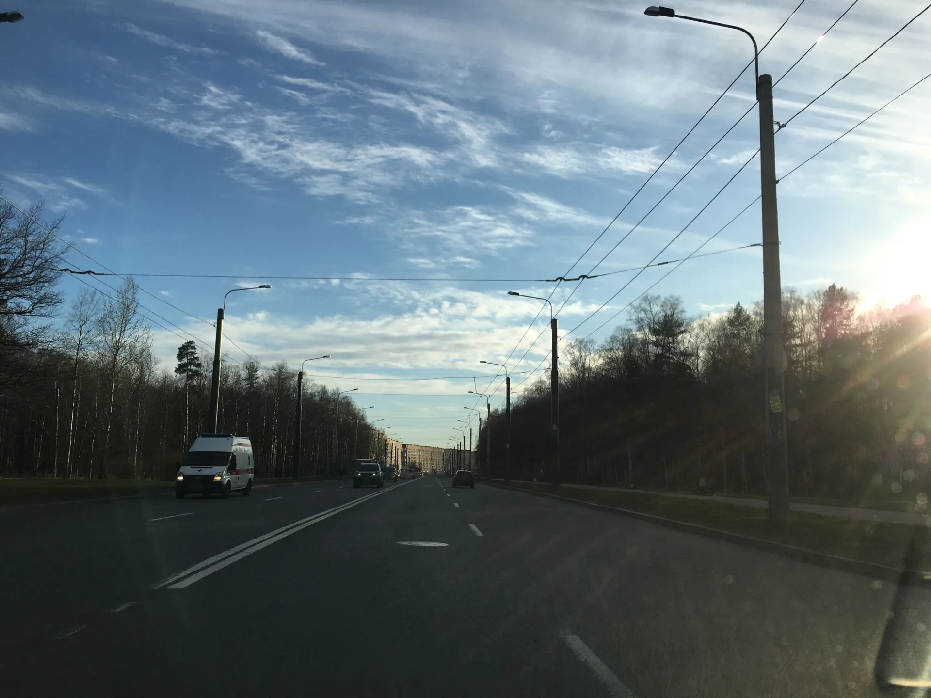 Маршрут «Ульянка — Пулковское шоссе», 2,5 км
