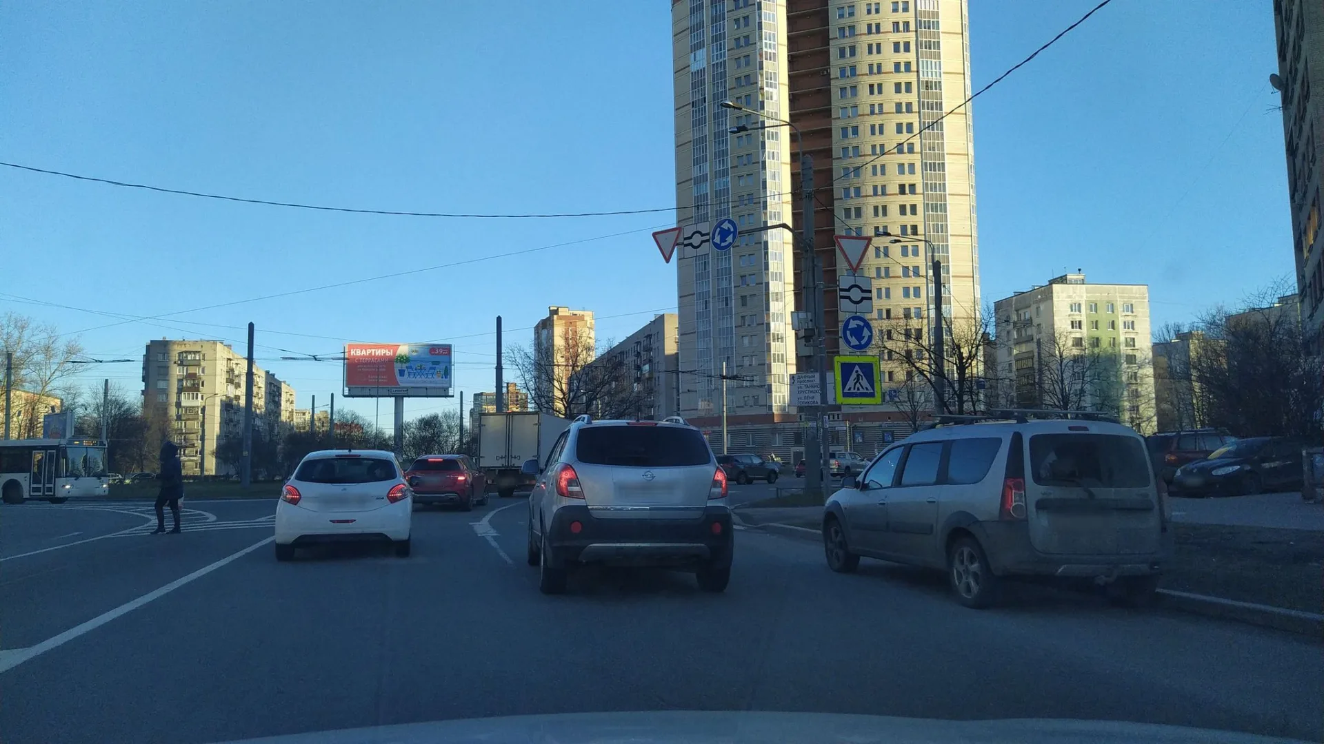 Маршрут «Ульянка — Пулковское шоссе», 4,2 км