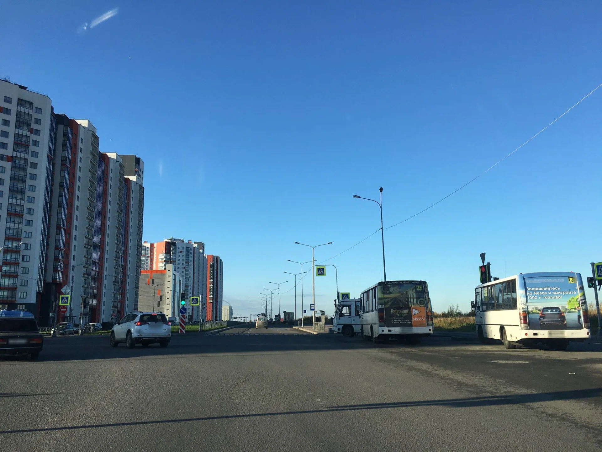 Маршрут «Урицк — Тентелево», 1,2 км