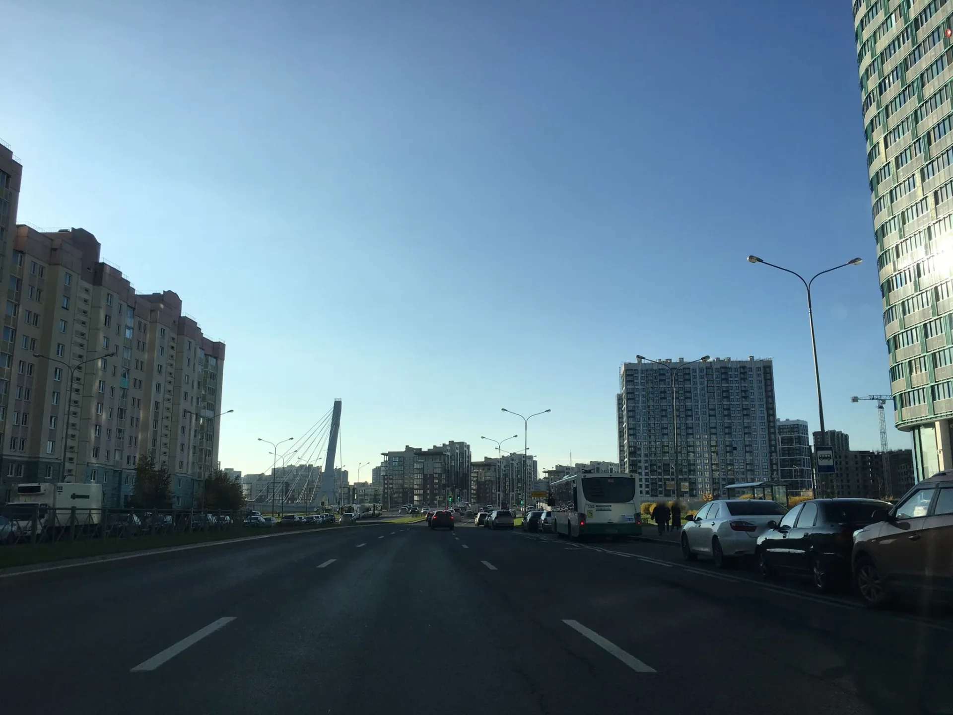 Маршрут «Урицк — Ульянка», 0,1 км