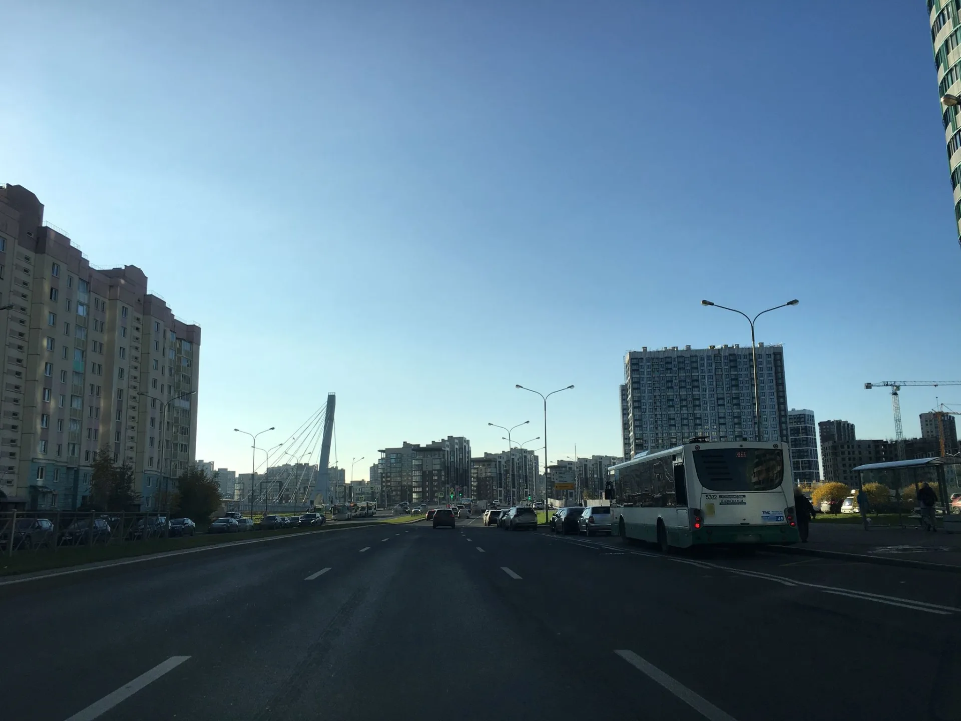 Маршрут «Урицк — Ульянка», 0,1 км
