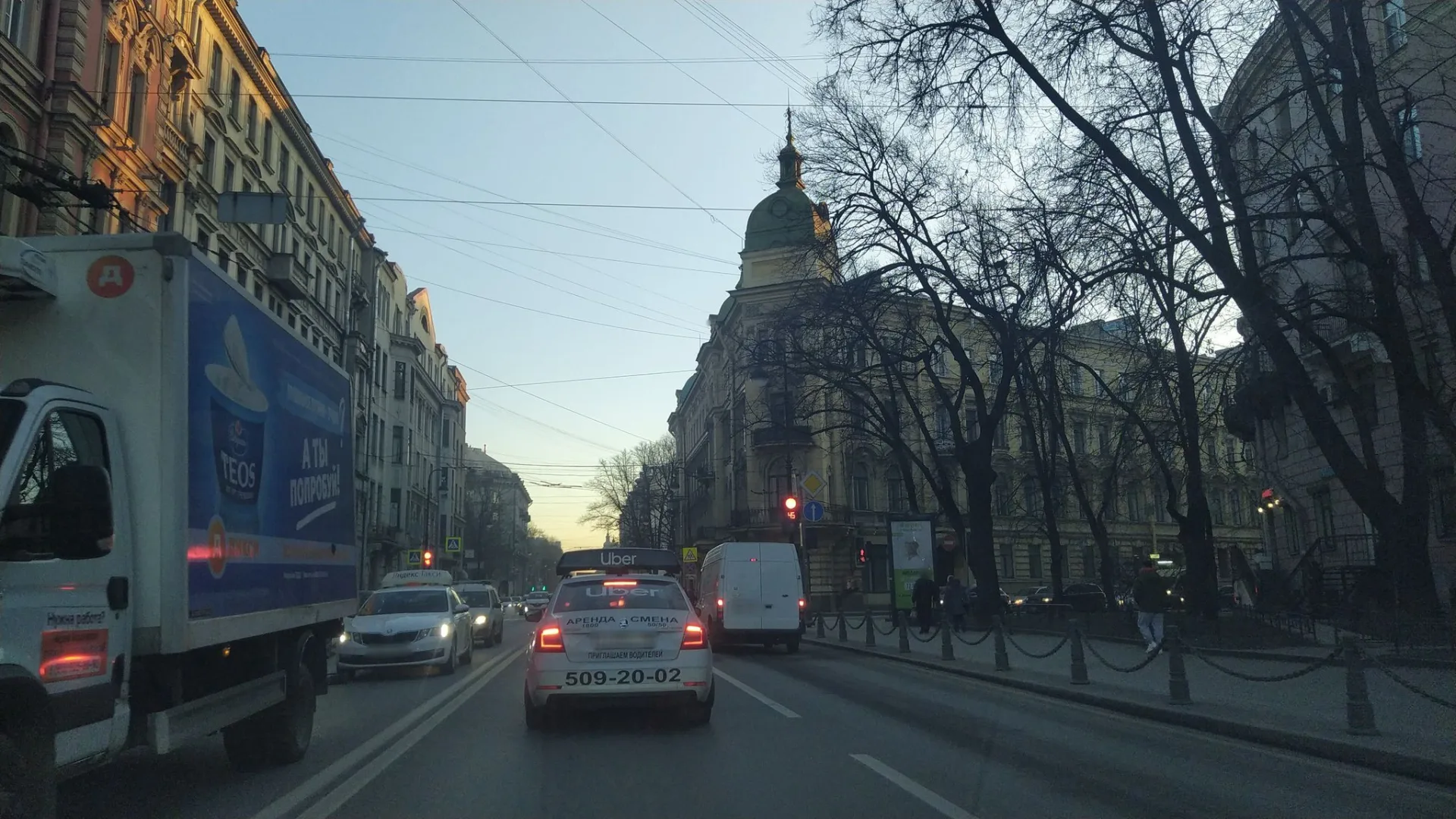 Маршрут «Утро в Санкт-Петербурге», 14,0 км