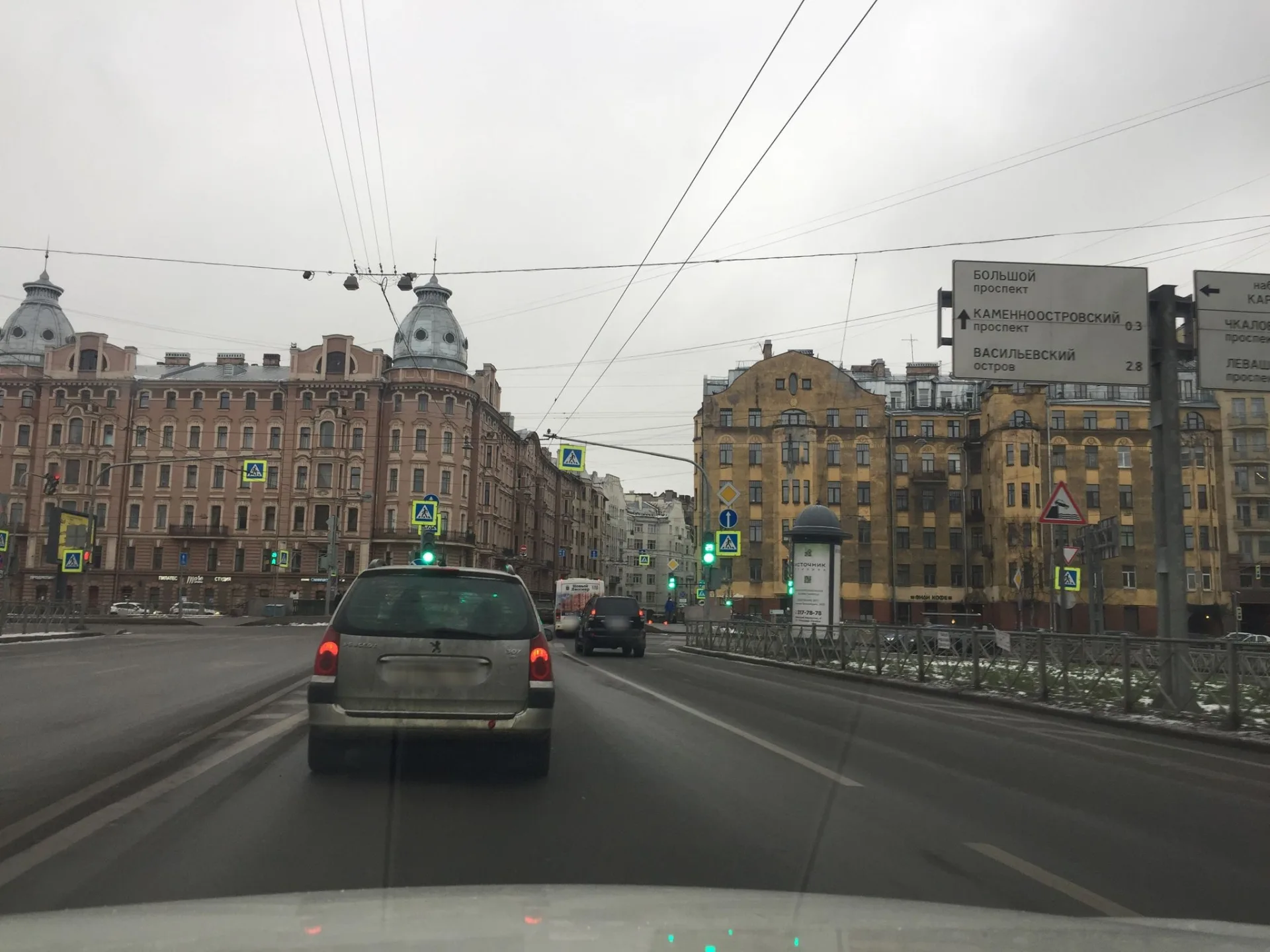 Маршрут «Васильевский Остров — Андреевский собор», 68,0 км