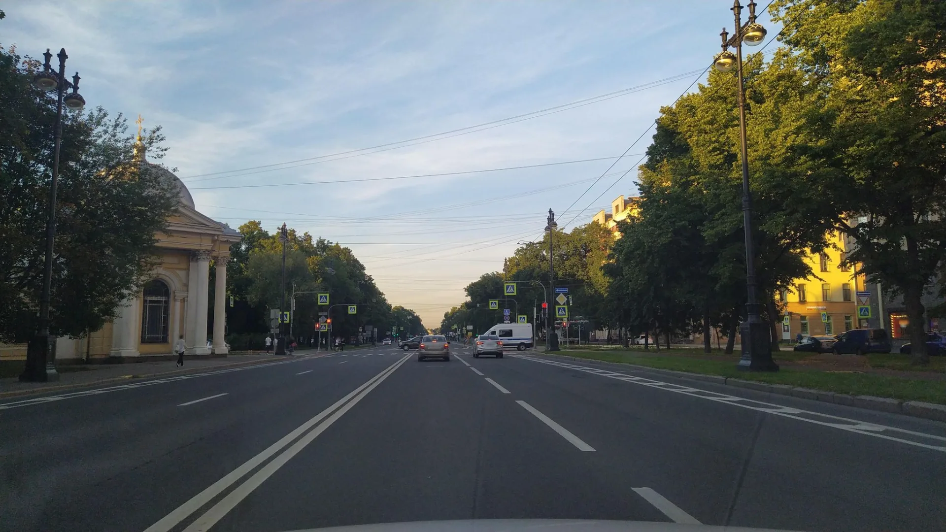Маршрут «Васильевский остров — Центральный», 0,4 км
