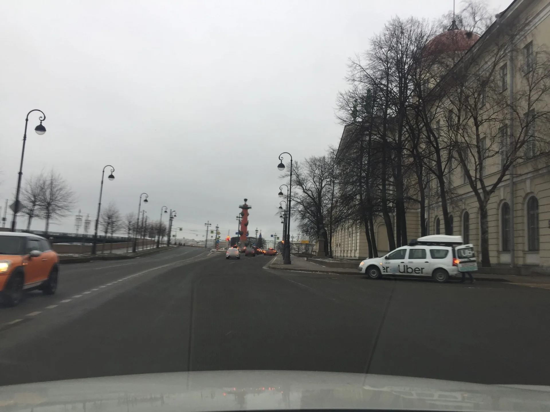 Маршрут «Васильевский остров — Финляндский», 2,4 км