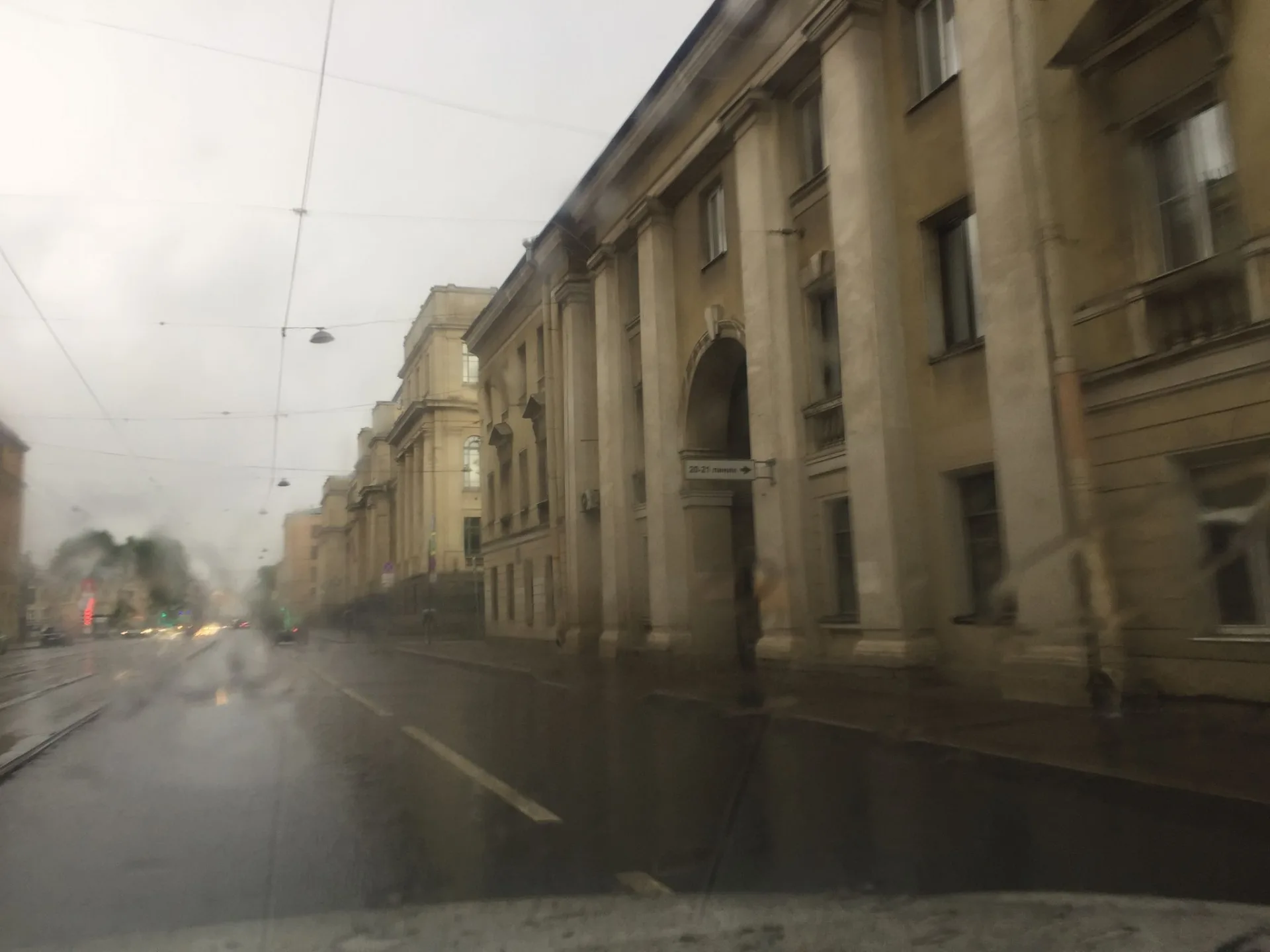 Маршрут «Васильевский остров — Финляндский вокзал», 1,0 км