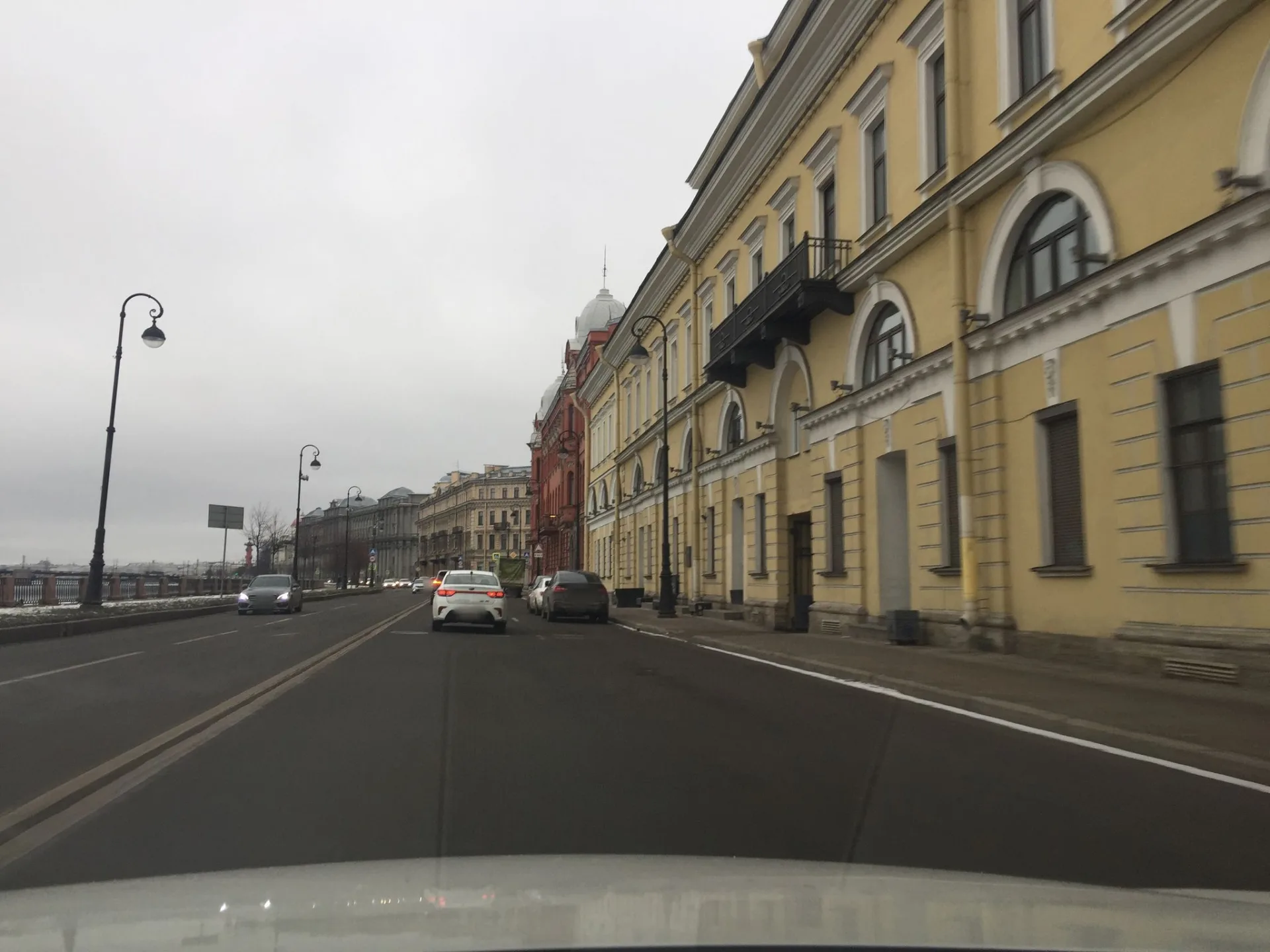 Маршрут «Васильевский остров — Финляндский вокзал», 2,2 км