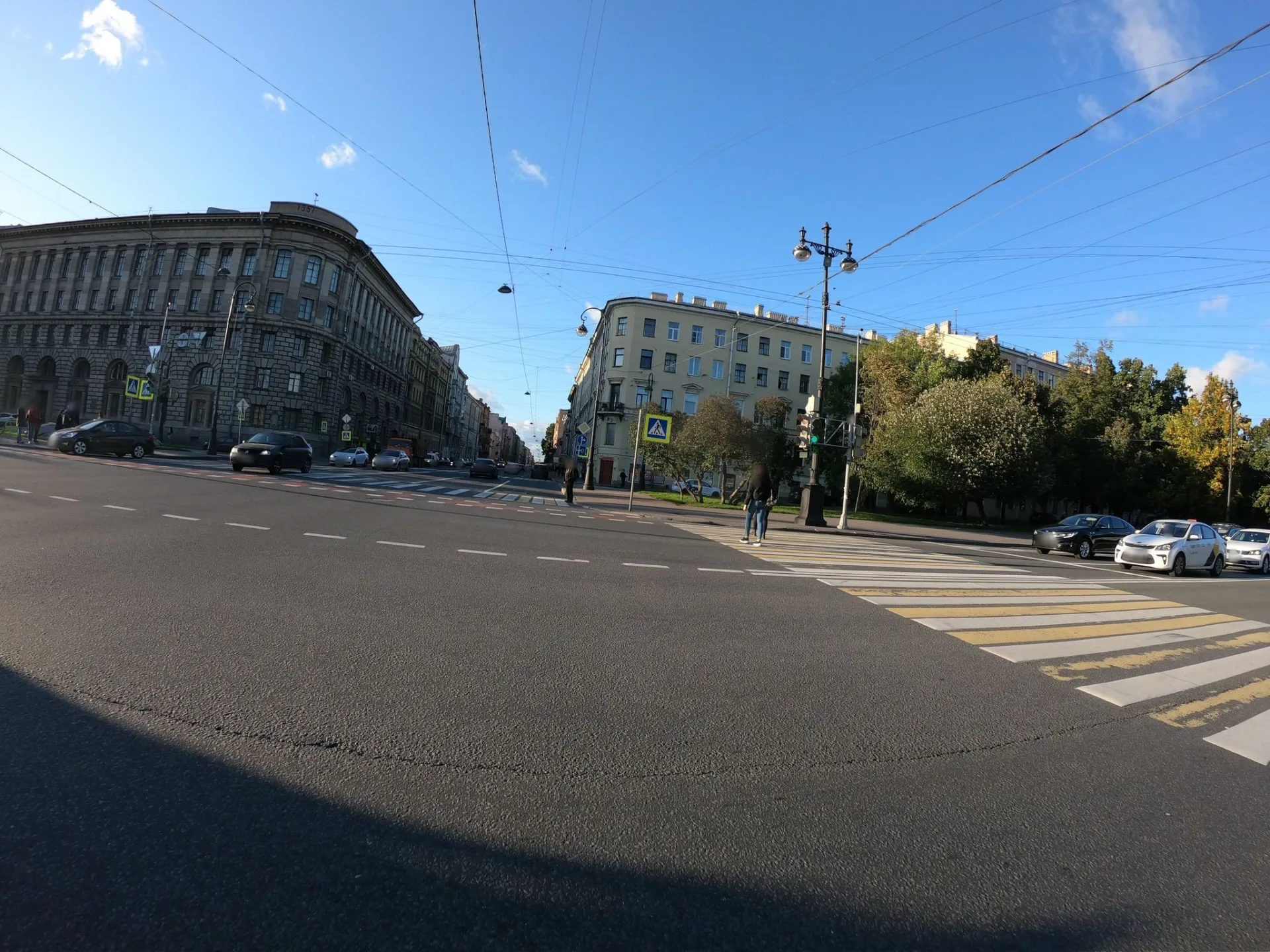 Маршрут «Васильевский остров — Финляндский вокзал», 1,5 км