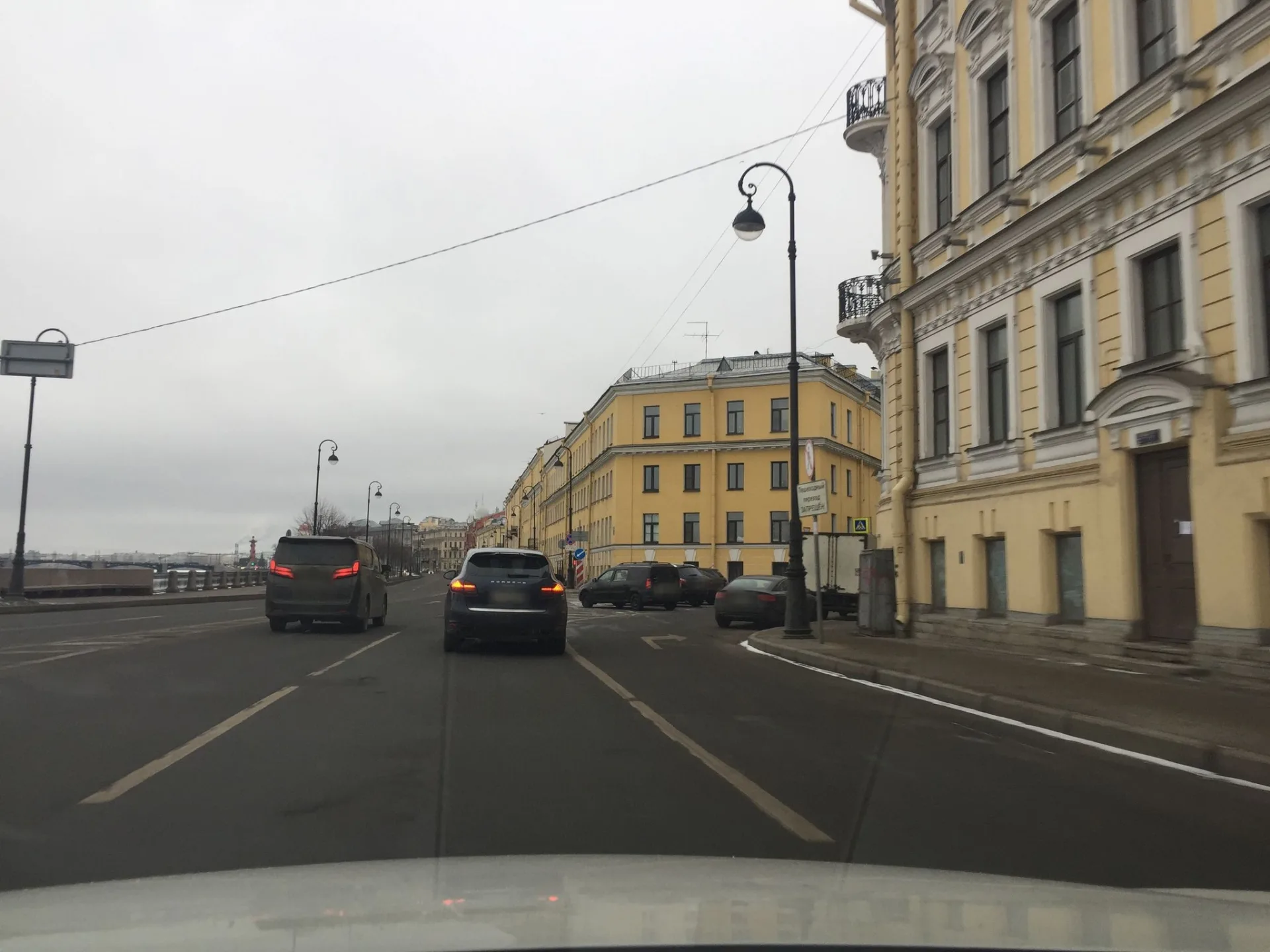 Маршрут «Васильевский остров — Финляндский», 0,5 км