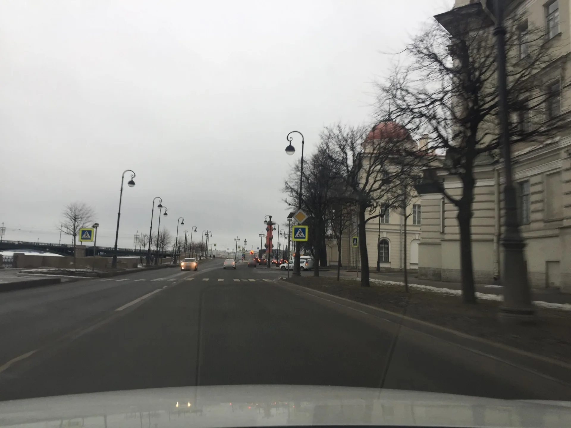 Маршрут «Васильевский остров — Финляндский», 1,5 км