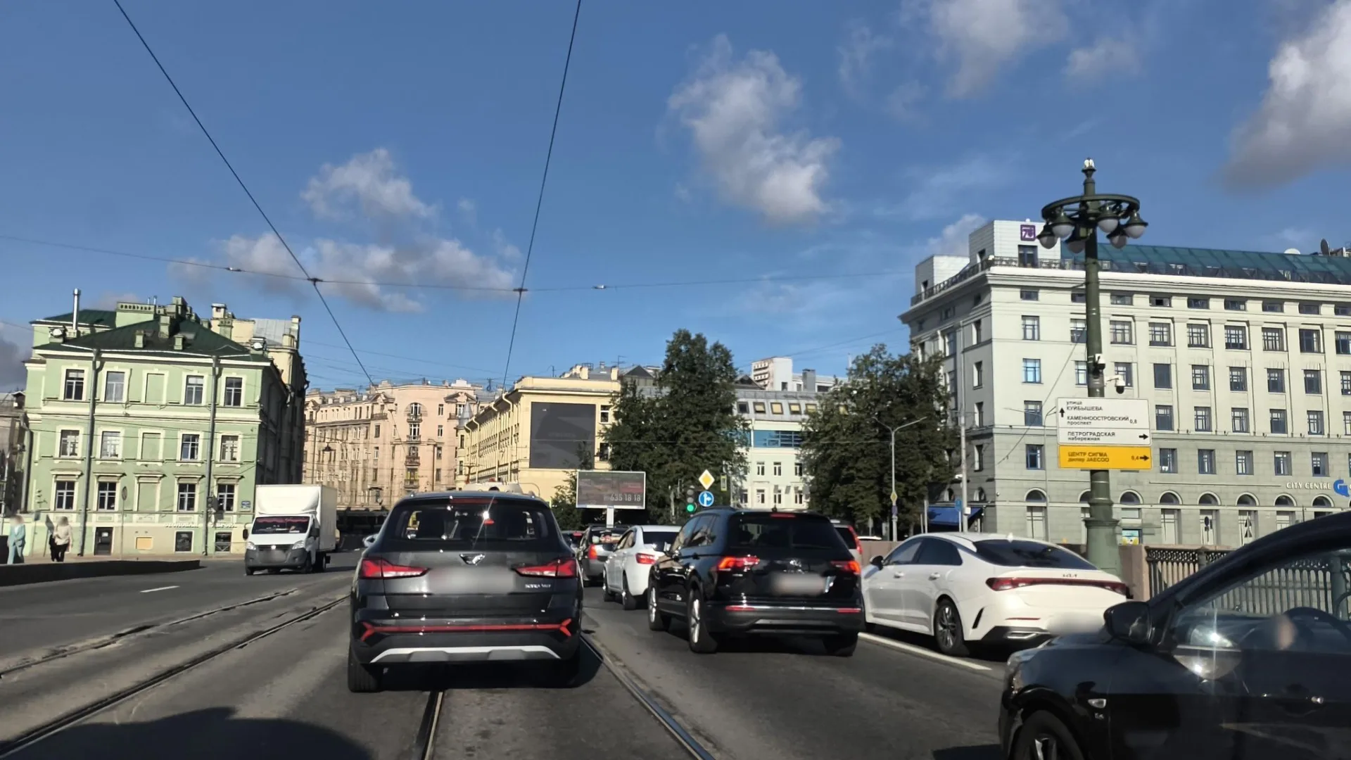 Маршрут «Васильевский остров — Финляндский», 4,3 км