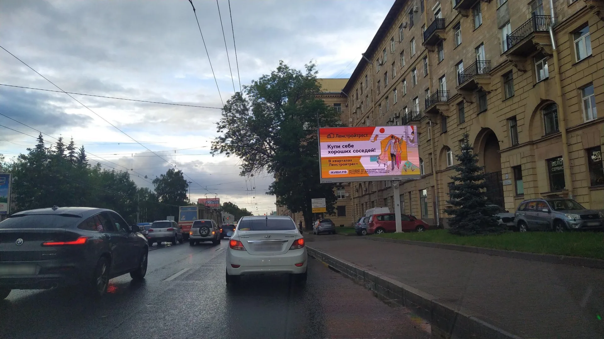 Маршрут «Васильевский Остров — Сосновка», 10,5 км