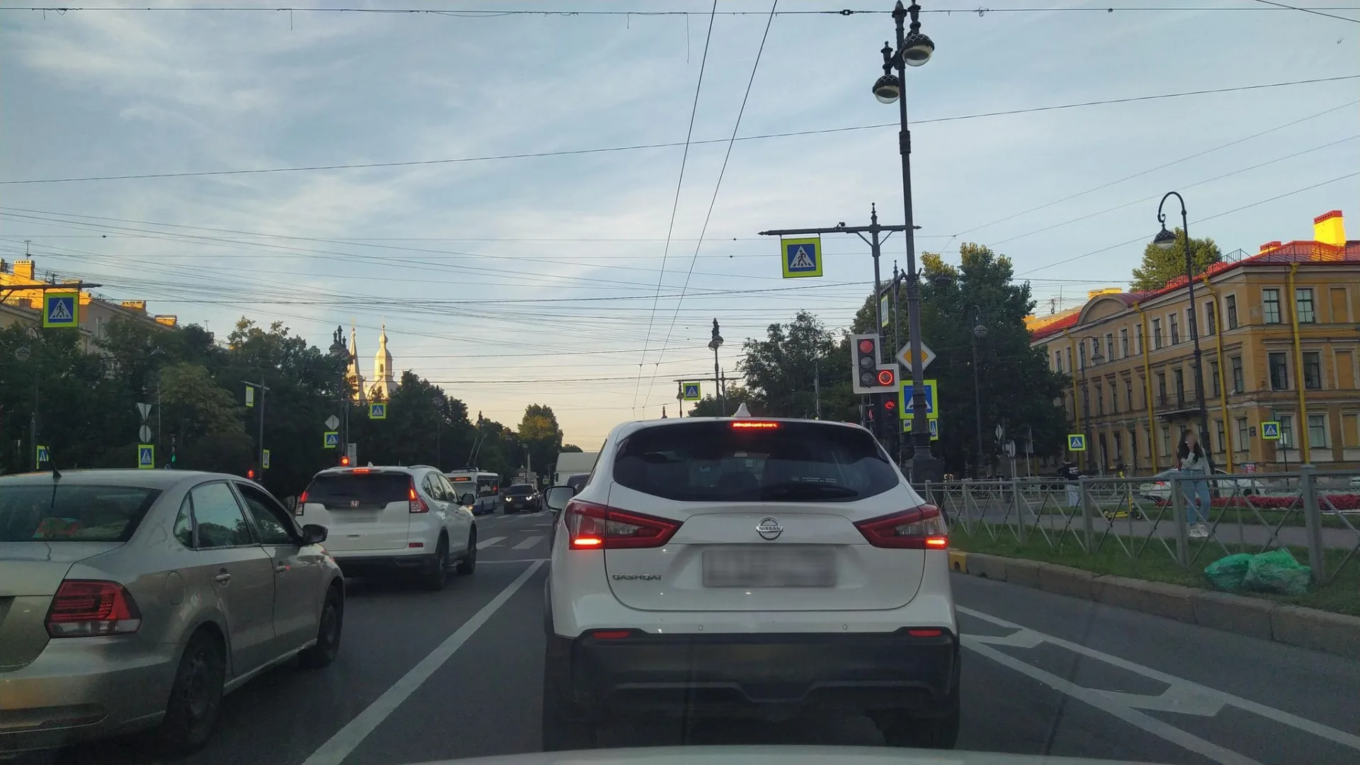 Маршрут «Васильевский остров — Сосновка», 1,2 км