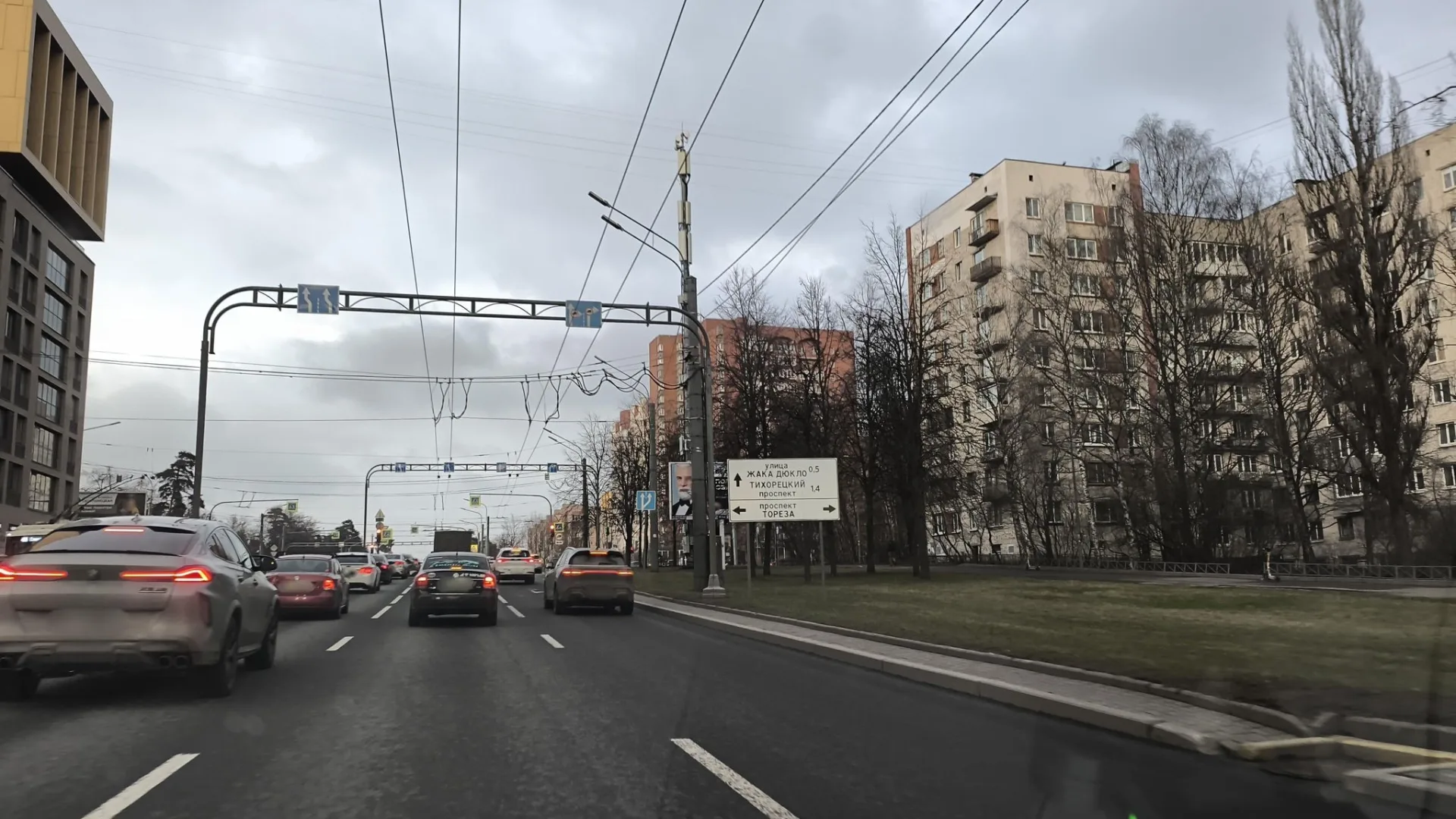 Маршрут «Васильевский Остров — Сосновка», 12,0 км