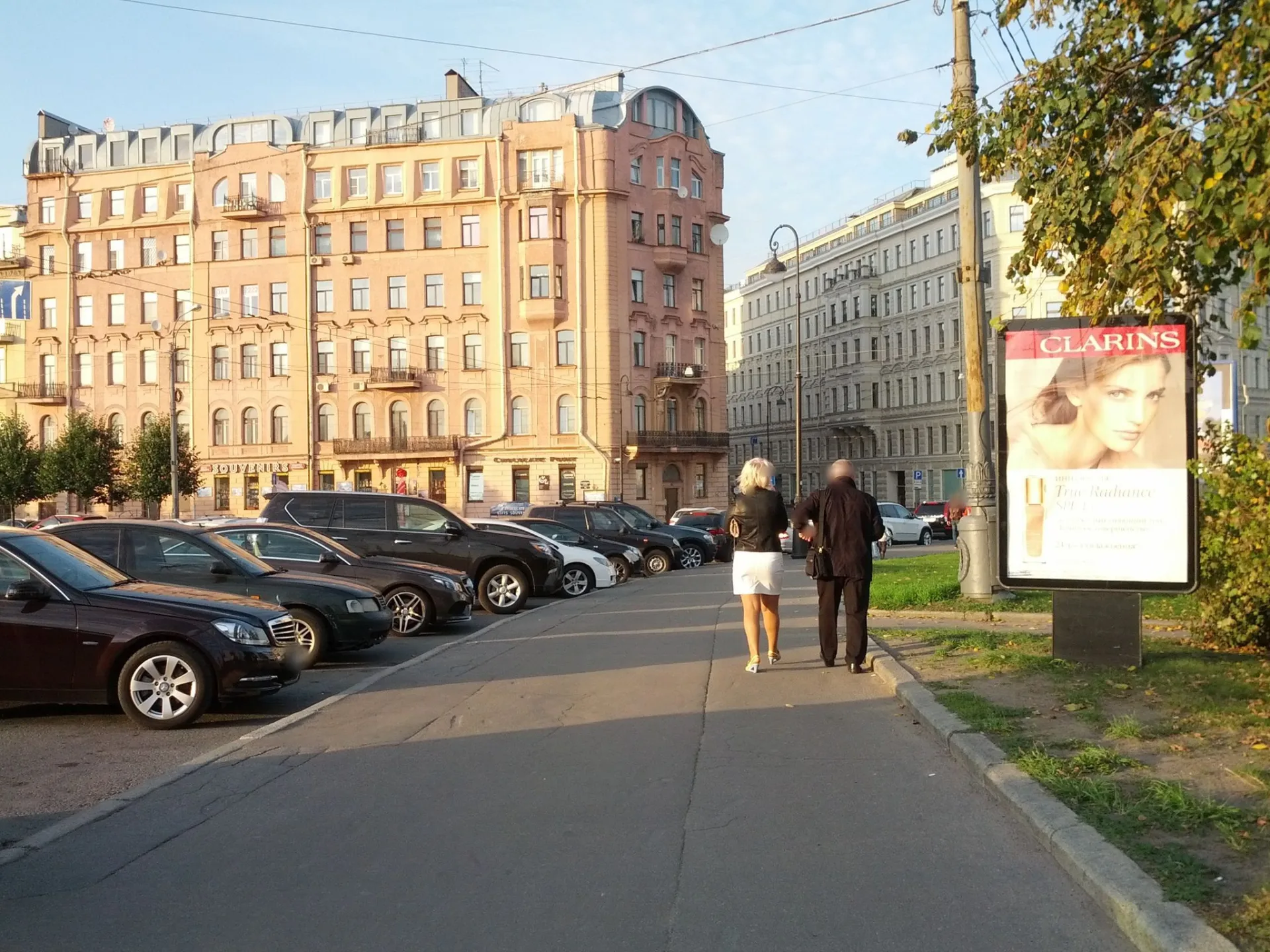 Маршрут «Васильевский остров — Троицкий мост», 2,1 км