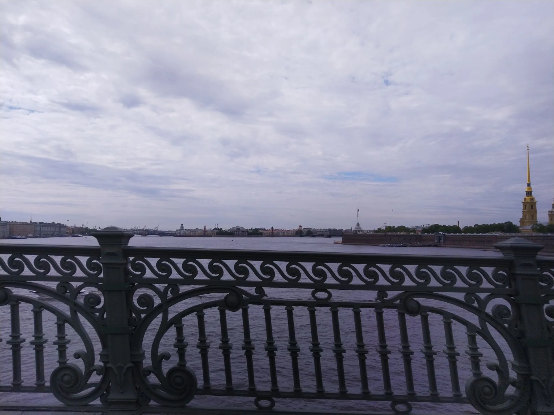 Маршрут «Васильевский остров — Троицкий мост», 4,3 км