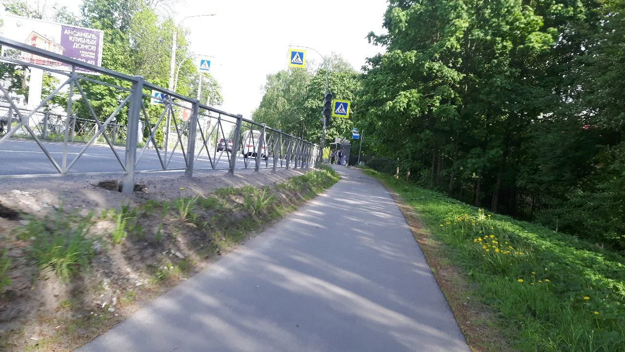 Маршрут «Веломаршрут на 26,9 км», 14,1 км