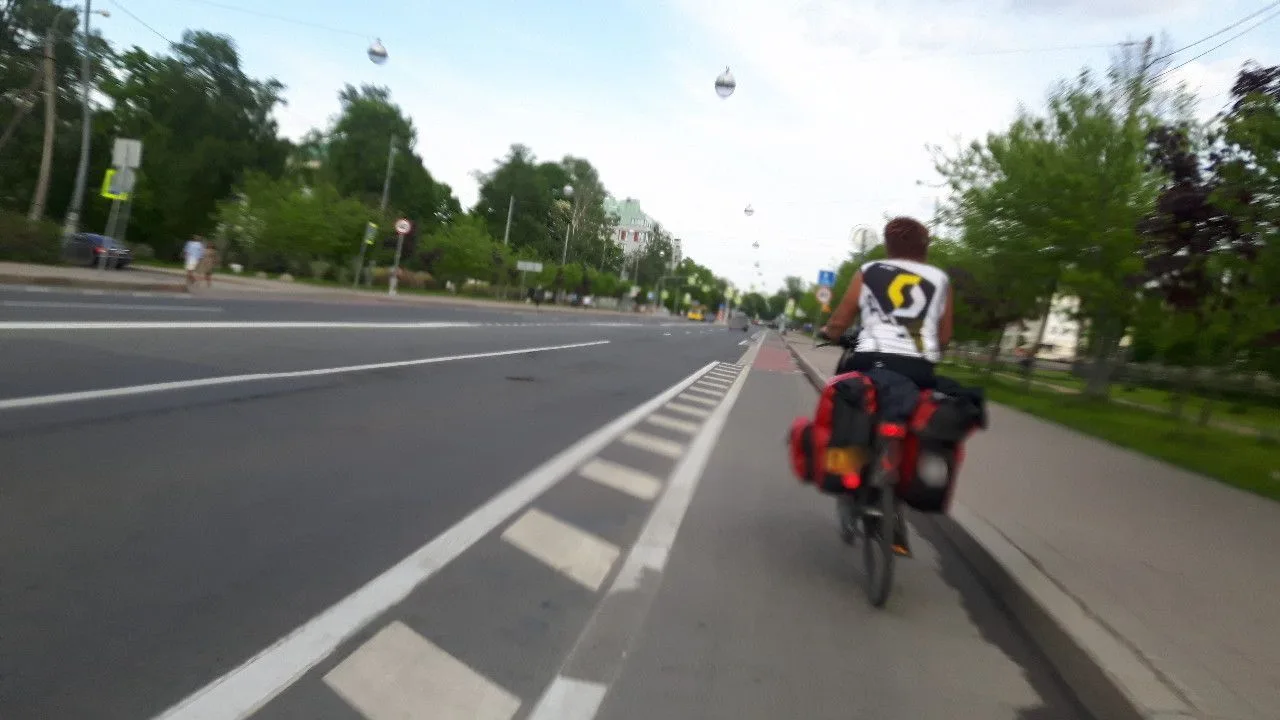 Маршрут «Веломаршрут на 7,7 км», 4,9 км