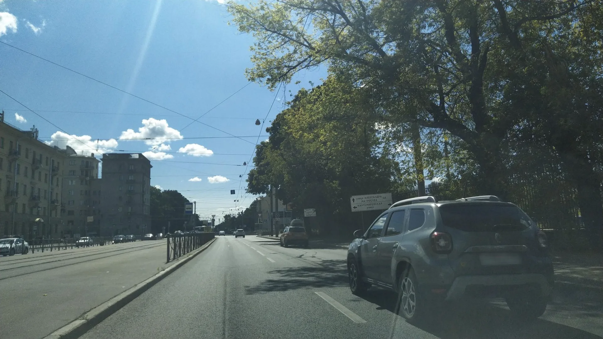 Маршрут «Верности, 34 — Кантемировский», 2,5 км
