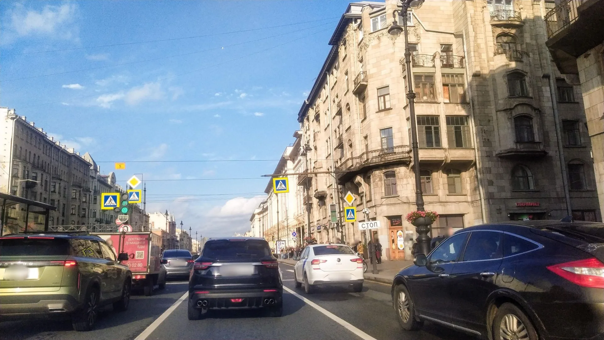 Маршрут «Вокруг Московского вокзала», 21,4 км