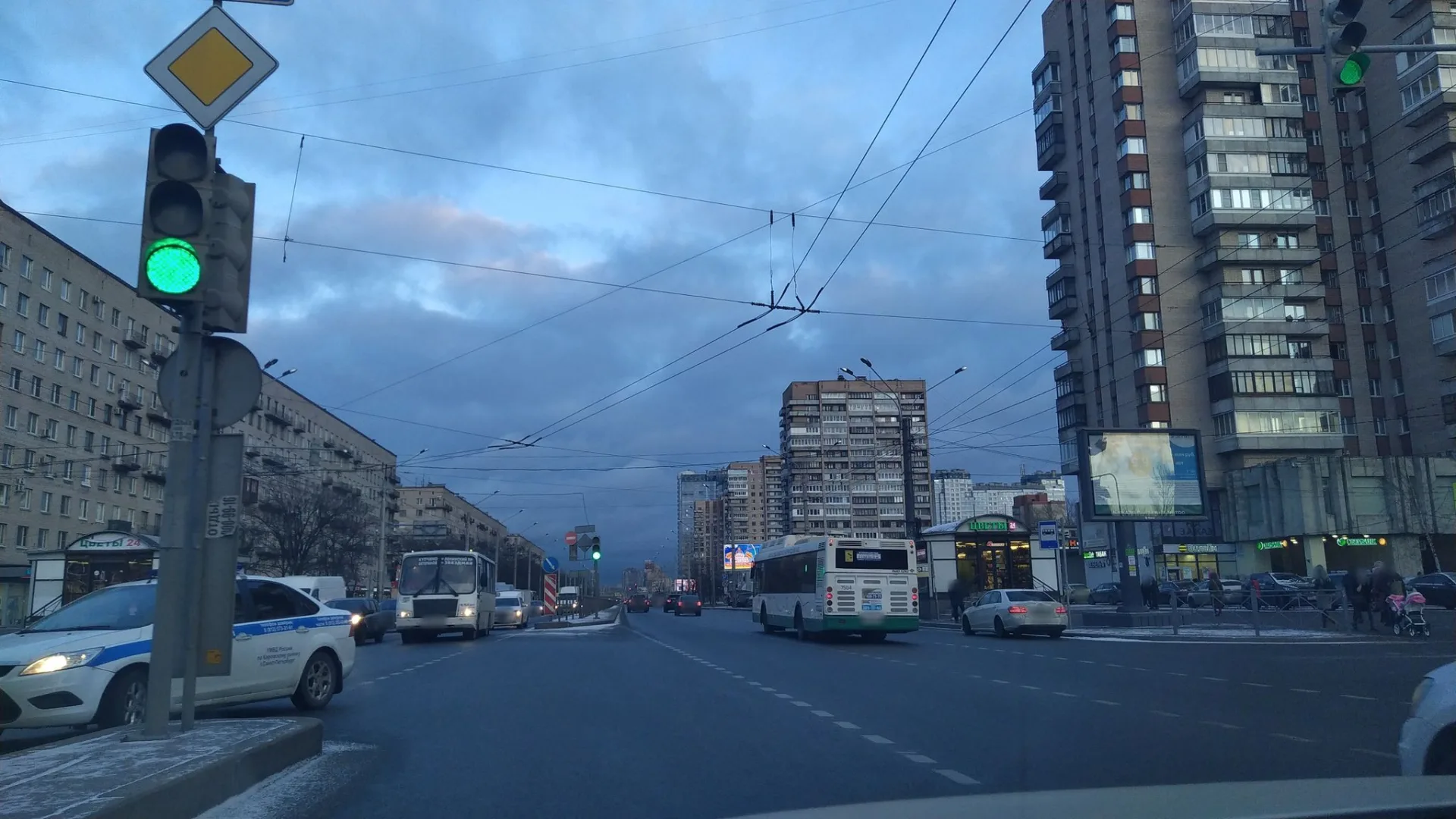 Маршрут «Вокруг Смольного», 25,6 км