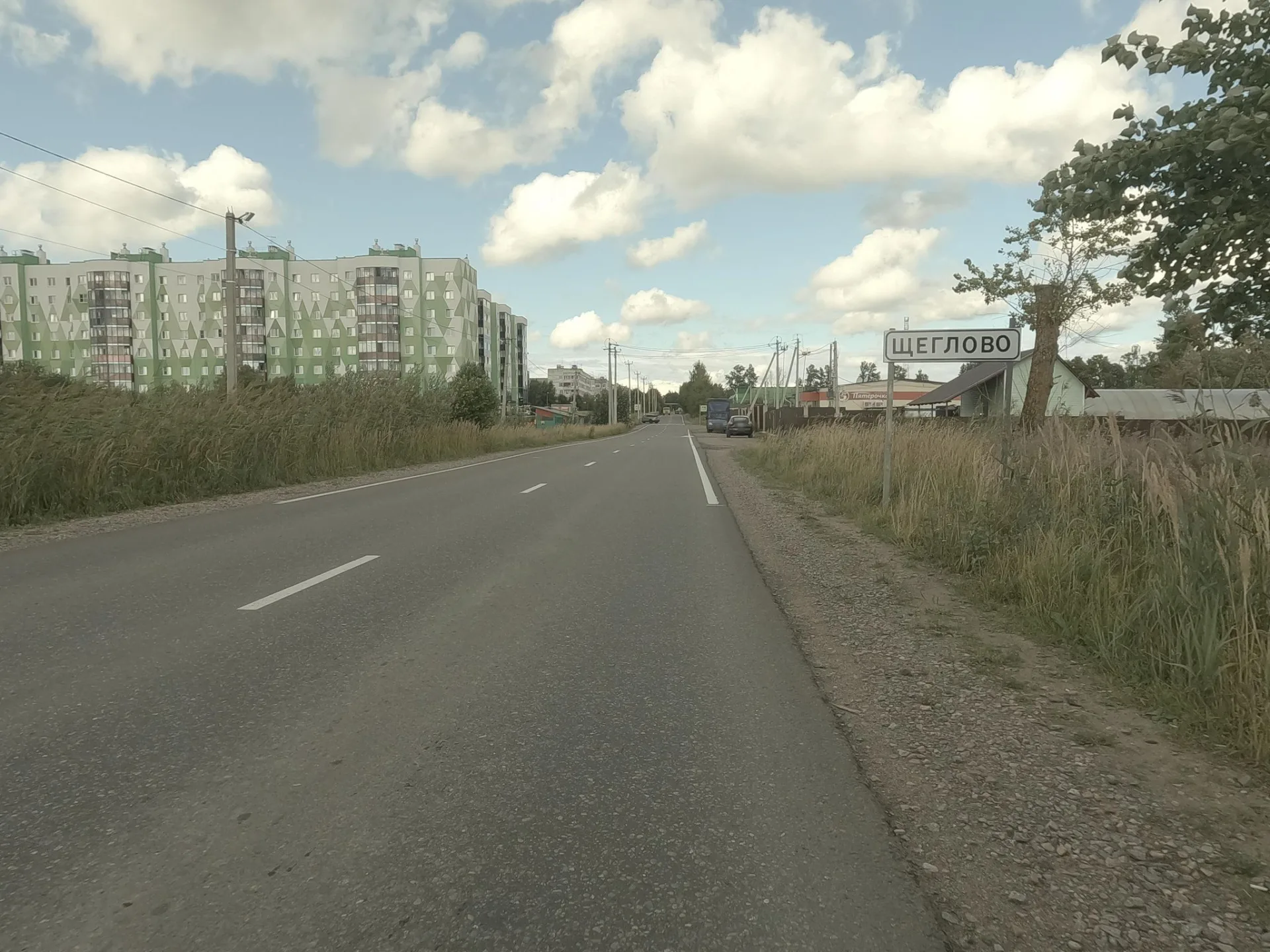 Маршрут «Всеволожск — Щеглово», 19,8 км