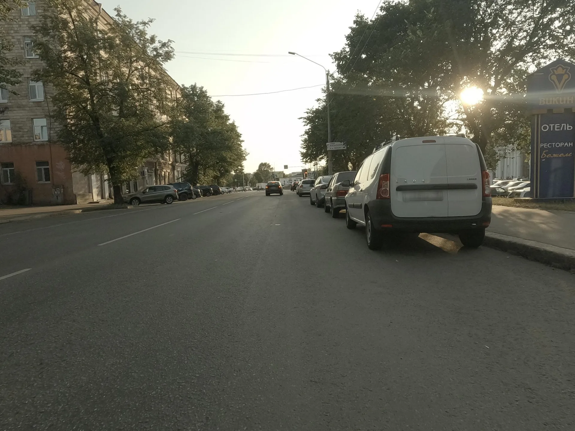 Маршрут «Выборг — Боровинка», 0,1 км