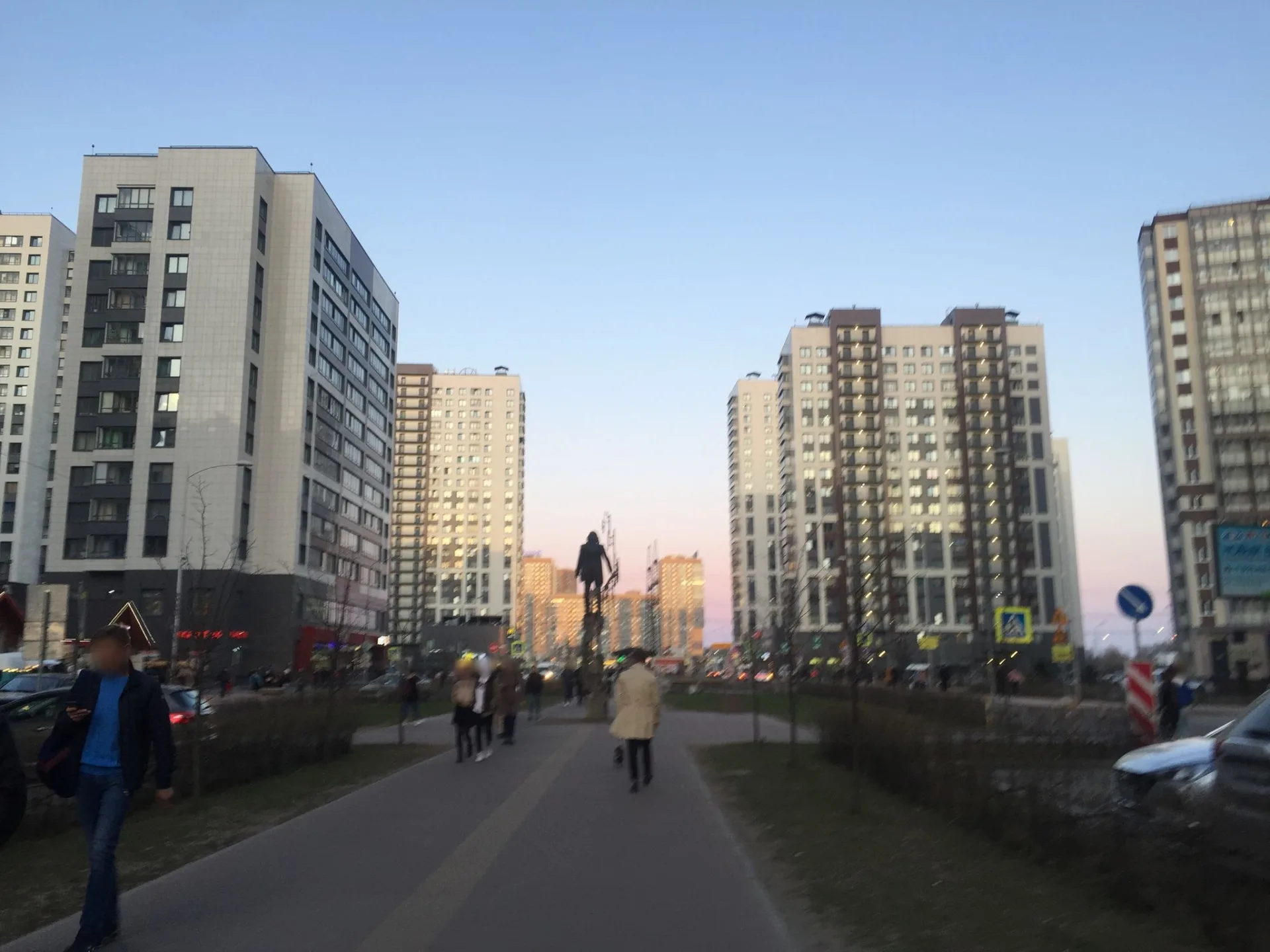 Маршрут «Западное Мурино — Шуваловский парк», 0,4 км