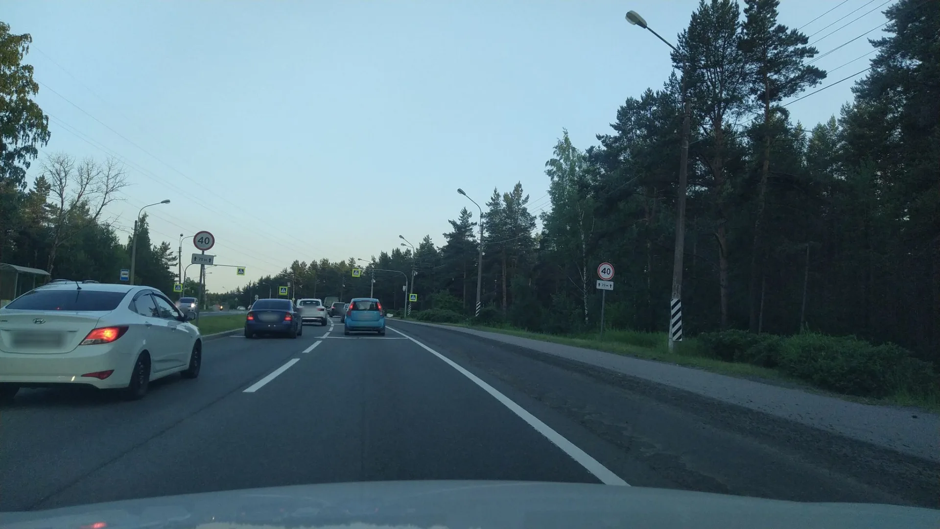 Маршрут «Зеленогорск — Санкт-Петербург», 46,4 км