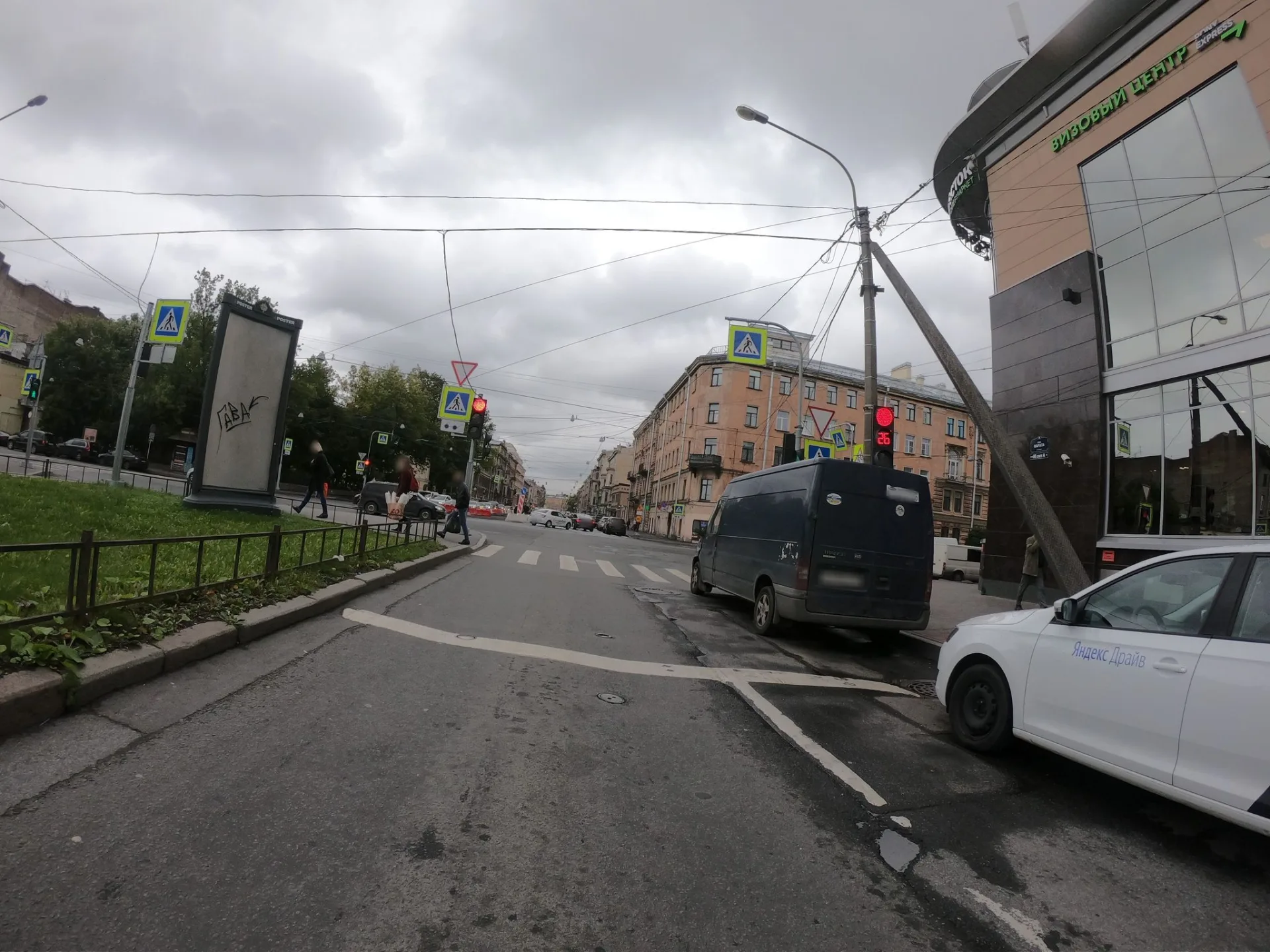 Маршрут «Звенигородская — Волковская», 0,0 км